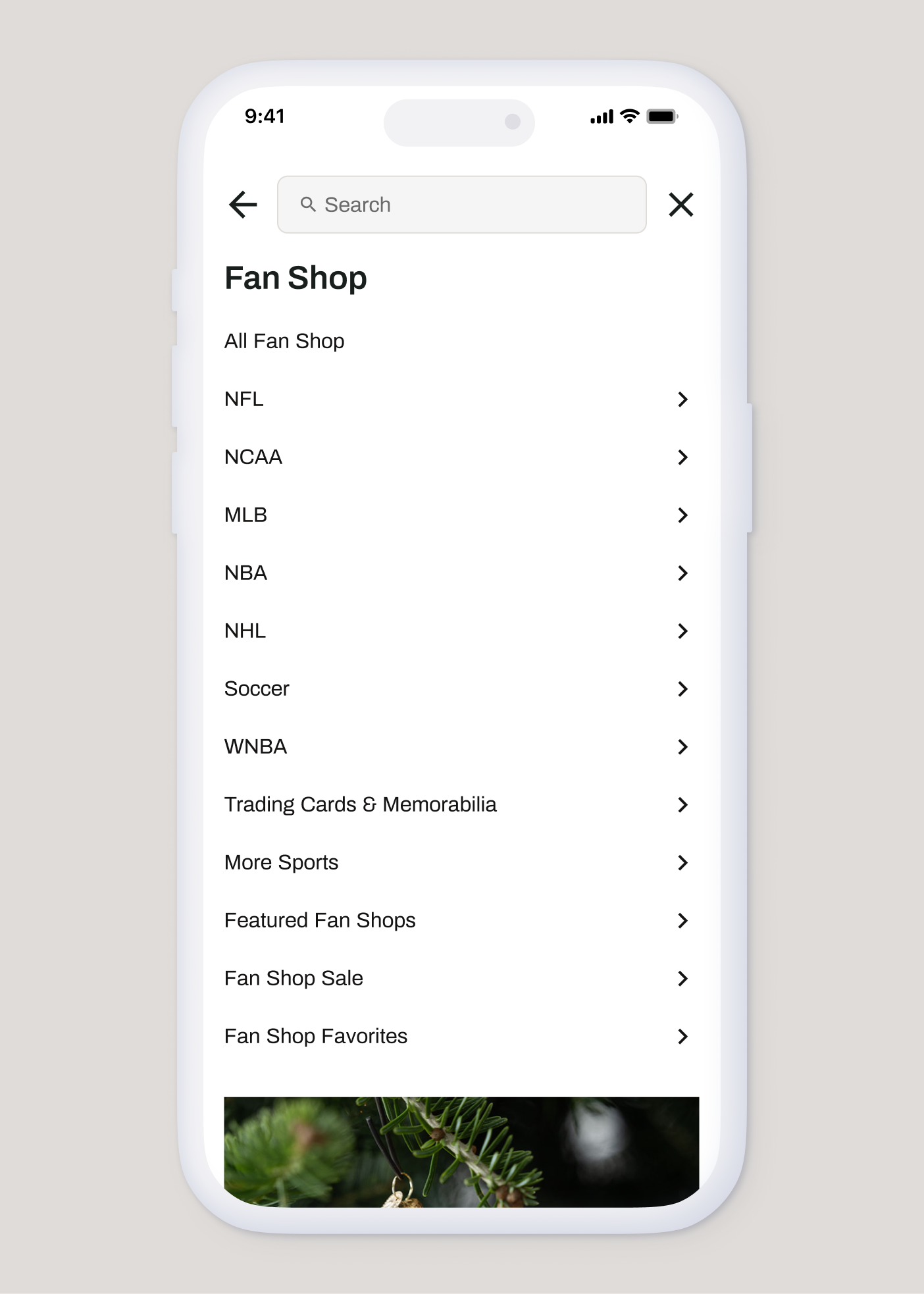 Mobile Navigation Redesign L1 v.2